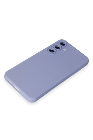 Uray store Samsung Galaxy S24 Kılıf Nano içi Kadife Silikon - Lila