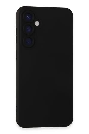Uray store Samsung Galaxy S24 Plus Kılıf Nano içi Kadife Silikon - Siyah