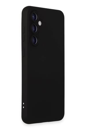 Uray store Samsung Galaxy S24 Plus Kılıf Nano içi Kadife Silikon - Siyah