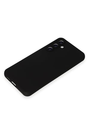 Uray store Samsung Galaxy S24 Plus Kılıf Nano içi Kadife Silikon - Siyah