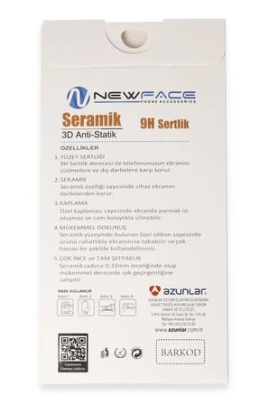 Uray store Xiaomi Redmi 13 4G 3D Antistatik Mat Seramik Nano Ekran Koruyucu