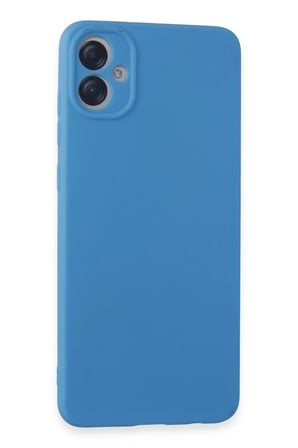 Uray store Samsung Galaxy A05 Kılıf First Silikon - Mavi