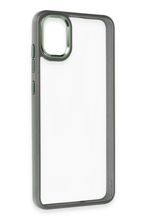 Uray store Samsung Galaxy A05 Kılıf Power Silikon - Koyu Yeşil