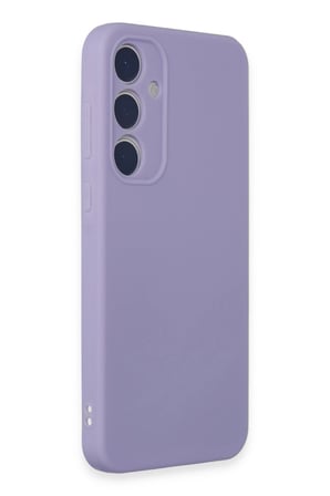 Uray store Samsung Galaxy A35 5G Kılıf First Silikon - Lila