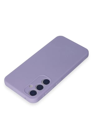 Uray store Samsung Galaxy A35 5G Kılıf First Silikon - Lila