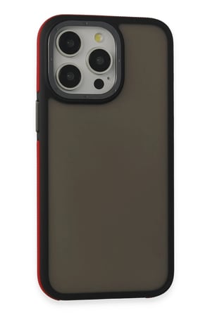 Uray store Apple iPhone 15 Pro Max Harvel Kapak - Kırmızı
