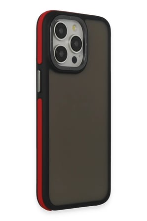 Uray store Apple iPhone 15 Pro Max Harvel Kapak - Kırmızı