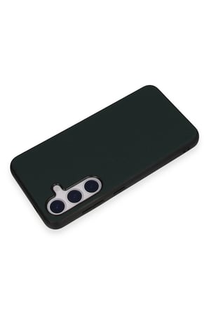 Uray store Samsung Galaxy S24 Kılıf Taft Kapak - Koyu Yeşil