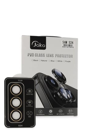 Joko Samsung Galaxy S24 PVD Metal Kamera Lens - Gold