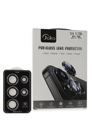 Joko Samsung Galaxy S24 Ultra PVD Metal Kamera Lens - Derin Mor