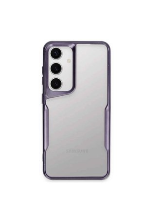 Uray store Samsung Galaxy A24 4G Kılıf Boyi Silikon Kapak - Derin Mor