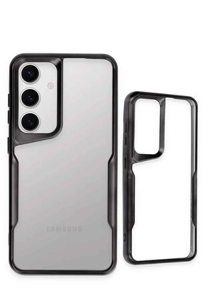 Uray store Samsung Galaxy S24 Kılıf Boyi Silikon Kapak - Derin Mor