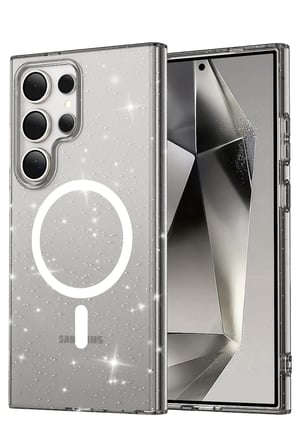 Joko Samsung Galaxy S24 Ultra Kılıf Star Magsafe Kapak - Siyah