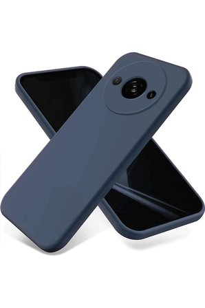 Uray store Xiaomi Redmi A3 4G Kılıf First Silikon - Lacivert
