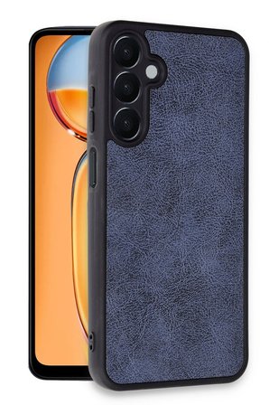 Uray store Samsung Galaxy A05S Kılıf Aras Deri Kapak - Lacivert