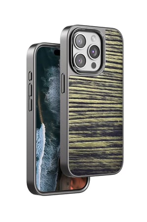 Venco Apple iPhone 14 Pro Wave Kapak - Koyu Kahve