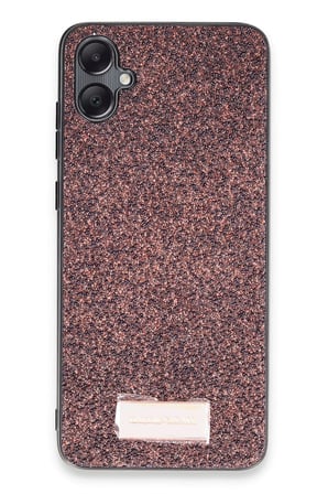 Onegif Samsung Galaxy A05 Bright Simli Kapak - Derin Mor