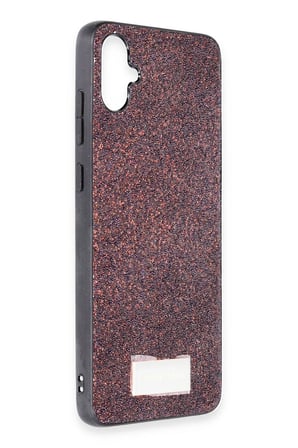 Onegif Samsung Galaxy A05 Bright Simli Kapak - Derin Mor