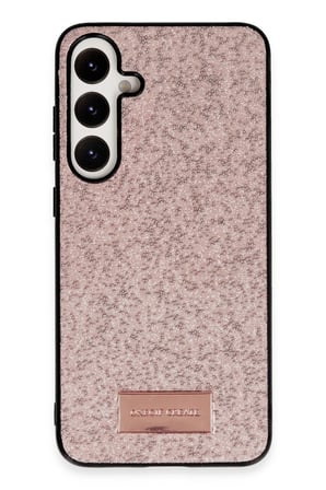 Onegif Samsung Galaxy A55 5G Bright Simli Kapak - Pembe