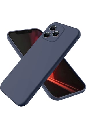 Uray store Realme Note 50 4G Kılıf First Silikon - Lacivert