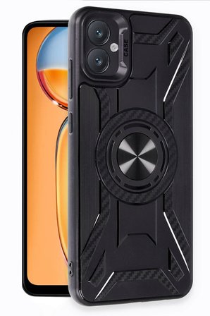 Uray store Samsung Galaxy A05 Kılıf Lincoln Silikon - Siyah