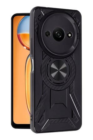 Uray store Xiaomi Redmi A3 4G Kılıf Lincoln Silikon - Siyah