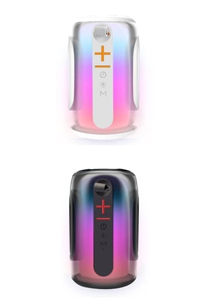 Uray store Pluse 8 RGB Kablosuz Hoparlör - Siyah