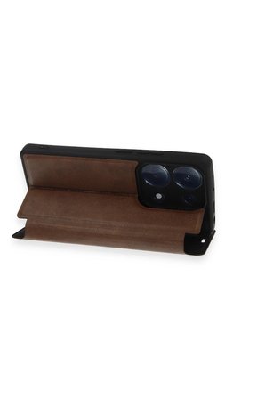 Uray store Xiaomi Redmi Note 13 Pro 4G Kılıf Flip Cover - Taba