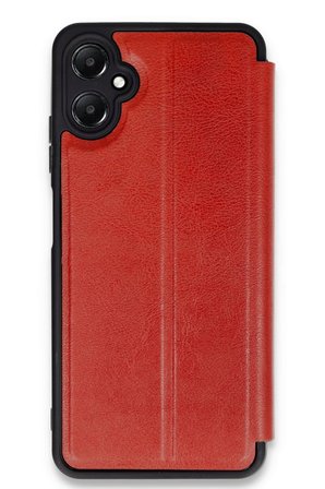 Uray store Samsung Galaxy A05 Kılıf Flip Cover - Kırmızı
