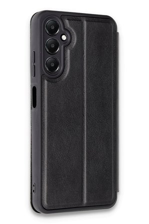 Uray store Samsung Galaxy A15 4G Kılıf Flip Cover - Siyah