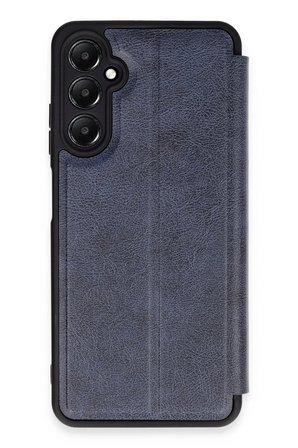 Uray store Samsung Galaxy A15 4G Kılıf Flip Cover - Lacivert