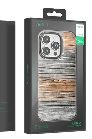 Venco Apple iPhone 16 Pro Max Wave Kapak - Derin Mor