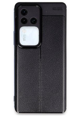 Uray store Vivo V30 5G Kılıf Auto Focus Kapak - Siyah