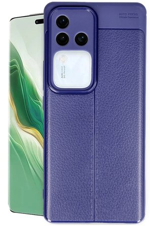 Uray store Vivo V30 5G Kılıf Auto Focus Kapak - Lacivert