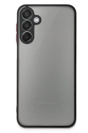 Uray store Samsung Galaxy M15 Kılıf Montreal Silikon Kapak - Siyah