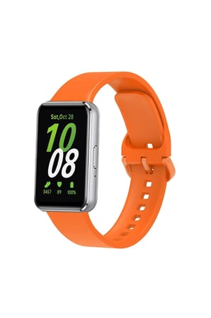 Uray store Samsung Galaxy Fit 3 Klasik Kordon - Turuncu