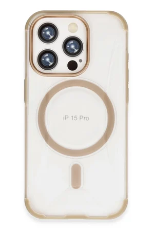 Joko Apple iPhone 15 Pro Hilton Magsafe Kapak - Gold