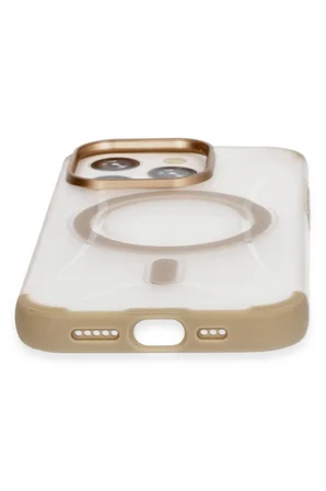 Joko Apple iPhone 15 Pro Hilton Magsafe Kapak - Gold