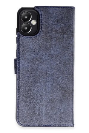 Uray store Samsung Galaxy A05 Kılıf Trend S Plus Kapaklı Kılıf - Lacivert