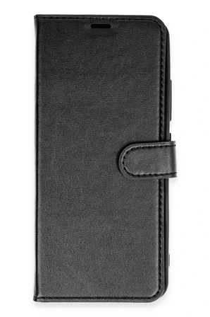 Uray store Xiaomi Redmi 13C Kılıf Trend S Plus Kapaklı Kılıf - Siyah
