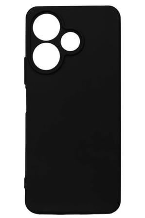 Uray store Xiaomi Redmi 13 4G Kılıf First Silikon - Siyah