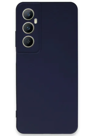 Uray store Realme C65 Kılıf First Silikon - Lacivert