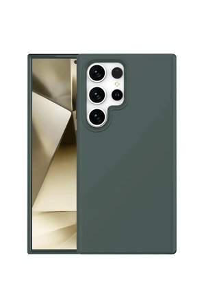 Uray store Samsung Galaxy S24 Ultra Kılıf First Silikon - Koyu Yeşil
