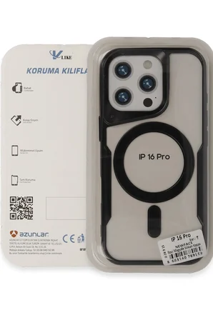 Uray store Apple iPhone 16 Pro Max Kılıf Boyi Magsafe Silikon Kapak - Kahverengi