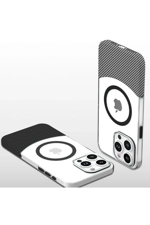 Joko Apple iPhone 16 Carbon Puzzle Magsafe Kapak - Yeşil