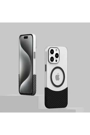 Joko Apple iPhone 16 Carbon Puzzle Magsafe Kapak - Yeşil