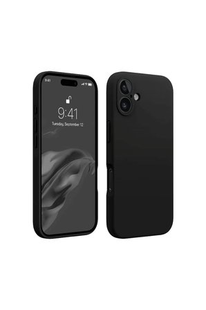 Uray store Apple iPhone 16 Plus Kılıf First Silikon - Siyah