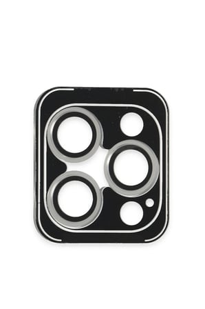 Joko Apple iPhone 16 Pro Max PVD Metal Kamera Lens - Gümüş