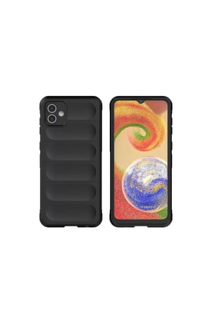 Uray store Samsung Galaxy A06 Kılıf Optimum Silikon - Siyah