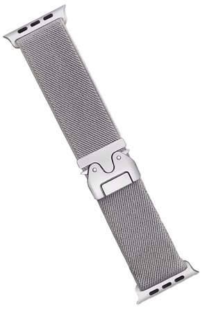 Uray store Apple Watch 42mm Forest Kumaş Kordon - Titan Gri